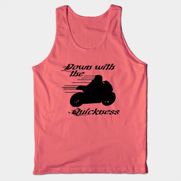 Down with the Quickness dark Tank Top by Destro